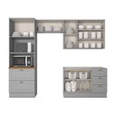 Ver imagem 3 de Cozinha Compacta 4 Peças com Paneleiro Torre Quente Amy Casa 812