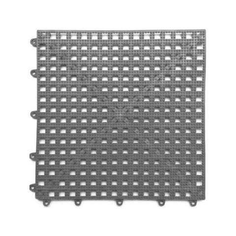 Kapazi Piso Modular Acqua Kap 30cm X 30cm Cinza - Kit C/6 Peças