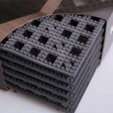 Ver imagem 2 de Kapazi Piso Modular Acqua Kap 30cm X 30cm Cinza - Kit C/6 Peças