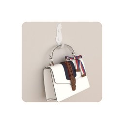 Kit 10 Ganchos Decorativo de Parede Pendurador Bolsa G.b Fs - 3