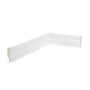 Ver imagem 2 de Rodapé Poliestireno Branco Liso 05cm x 15mm x 2,40 m Nfr