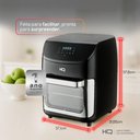 Ver imagem 7 de Fritadeira sem Óleo Airfryer Oven Hq 5 em 1 12 Litros Digital com Visor Preta Hq-afo12ldvg