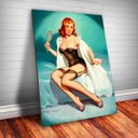 Ver imagem 1 de Placa Decorativa  Penteando o Cabelo-30X45CM