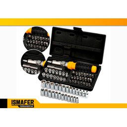 Jogo Kit De Ferramentas Sparta 175 Pcs C/ Soquetes E Chaves - 3