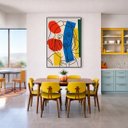 Ver imagem 4 de Quadro Canvas Matisse Minimalista 90x60cm Mold Preta