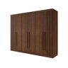 Guarda-roupa Casal Ripado 100% Mdf 6 Portas 6 Gavetas Paris Plus - 2