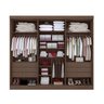 Guarda-roupa Casal Ripado 100% Mdf 6 Portas 6 Gavetas Paris Plus - 15