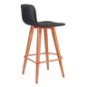 Meia Banqueta Línea Ergonômico Alto Conforto Cobre C/ Preto - 2