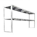 Ver imagem 3 de Prateleira de Apoio em Aço Inox 100 x 30 x 75 com 2 Planos Lisos