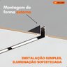 Trilho Magnético Eletrificado Embutir no Frame 2 Metros - 4