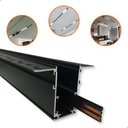 Ver imagem 1 de Trilho Magnético Eletrificado Embutir no Frame 2 Metros