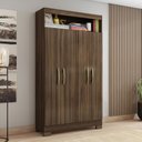 Ver imagem 2 de Armário Multiuso Nt 4040 - Nogal - Notável