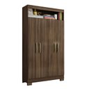 Ver imagem 1 de Armário Multiuso Nt 4040 - Nogal - Notável