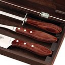 Ver imagem 2 de Kit Churrasco 4 Peças Tramontina 21198764 Vermelho