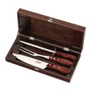 Ver imagem 1 de Kit Churrasco 4 Peças Tramontina 21198764 Vermelho