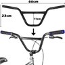 Guidão para Bicicleta Bmx Cross Freestyle Aço 22.2mm - 1
