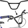 Guidão para Bicicleta Bmx Cross Freestyle Aço 22.2mm - 3