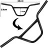 Guidão para Bicicleta Bmx Cross Freestyle Aço 22.2mm - 2