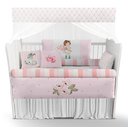 Ver imagem 1 de Kit Berço Enxoval de Bebê Floral Menina Rosa Campo