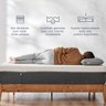 Colchão Luuna One Queen, Espuma Viscoelástica Alta Densidade, Máximo Suporte e Ergonomia, Firmeza Mé - 3
