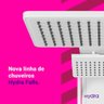 Chuveiro Ducha Eletrônica Hydra Falls 220v 7700w Branco - 2
