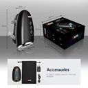 Ver imagem 5 de Massageador Portatil Barbeiro Sm001 Wmark Profissional