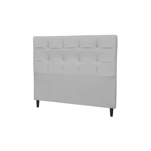 Cabeceira Clean Plus Casal 1400mm Pvc Branco - Simbal