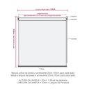 Ver imagem 3 de Persiana Double Vision Preto - 1,60m x 2,40m