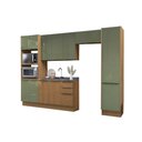 Ver imagem 4 de Kit Cozinha Kappesberg 5 Peças Vibra C5p159 Canela/verde Pistache Lacca