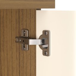 Armário de Cozinha Compacta 8 Portas Cosina 120cm Cor:off White - 12