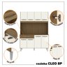 Armário de Cozinha Compacta 8 Portas Cosina 120cm Cor:off White - 5