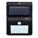 Ver imagem 3 de Luminária Parede Solar 30 Leds Sensor Movimento Luzà Prova D’água.- Preto