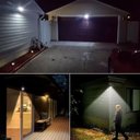 Ver imagem 5 de Luminária Parede Solar 30 Leds Sensor Movimento Luzà Prova D’água.- Preto