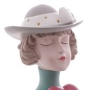 Ver imagem 2 de Escultura Decorativa de Resina C/Coração 22x10cm Wolff