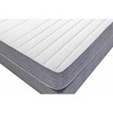 Ver imagem 7 de Conjunto Box Queen: Colchão Espuma Herval D28 Singlecore + Base Crc Suede Gray (158x198)