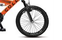 Ver imagem 4 de Bicicleta Gps Aro 20 Dupla Suspensão 21 Marchas Colli Laranja Neon
