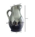 Ver imagem 3 de Jarra Decorativa Colonial Vintage Prateada Enegrecida Grande Espressione Jarra Decorativo Prata, Jar