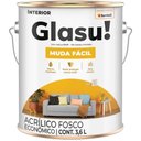 Ver imagem 1 de Tinta Acrílica Vinil 3,6 Litros Palha Glasu - 53429338 - SUVINIL TINTA ACRILICA 3,6L VINIL GLASURIT