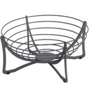 Ver imagem 1 de Cesta de Frutas Fruteira Redonda de Mesa Cinza 34,5cm Masutti Aramada Carbono