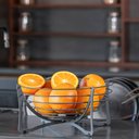 Ver imagem 3 de Cesta de Frutas Fruteira Redonda de Mesa Cinza 34,5cm Masutti Aramada Carbono