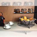 Ver imagem 5 de Cesta de Frutas Fruteira Redonda de Mesa Cinza 34,5cm Masutti Aramada Carbono