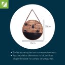 Ver imagem 4 de Kit 2 Quadros Decorativos 28x28 Cm Madeira Arte Frase Café Cor:capuccino