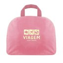 Ver imagem 2 de Mochila Dobrável para Viagem Estampa Lisa Jacki Design Rosa