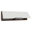 Ver imagem 5 de Armário Aéreo 100 cm 1 Porta Basculante Rustic/Branco Stella Madesa Rustic/Branco