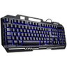 Teclado Gamer Shield Abnt2 Multimidia Led Azul 1.8 Metros Usb Topo em Metal Sensacao Mecanica - - 1