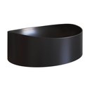 Ver imagem 1 de Cuba de Sobrepor Oval para Banheiro Berlin Preto 41x32x14cm Lavabo