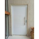 Ver imagem 1 de Porta de Alumínio Lambri Duplo 210x70 C/ Puxador Completa