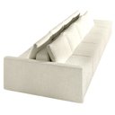 Ver imagem 7 de Sofá Ilha Modulado Milos 392cm Puff Lateral Bouclê Bege G33 - Gran Belo