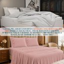 Ver imagem 4 de Jogo Cama Queen Romantic 300 Fios Bordado Inglês Super Macio:Rosa