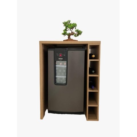 Bar Bancada com Nicho Adega Vinho para Cervejeira Consul